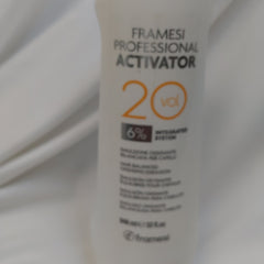 Framesi Professional Activator 20 Volume / 6% Hair Balanced Oxidizing Emulsion Developer
