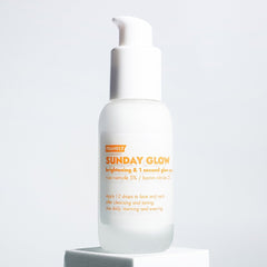 FRANKLY Sunday Glow Serum 37ml, glow serum for dull skin, revitalizes skin and improves tone for a radiant look.
