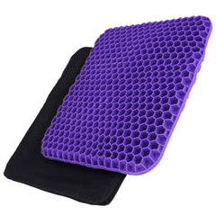 Gel Seat Cushion Non-Slip Breathable Honeycomb Sitting Cushion Pressure Pad