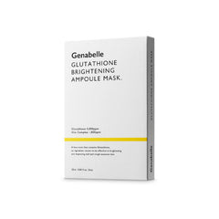 Genabelle Glutathione Brightening Ampoule Mask 25ml X 5ea