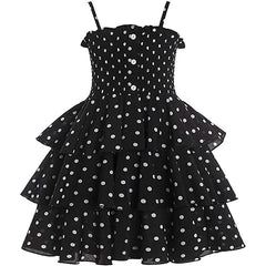 Girl's Wedding Lace Sleeveless Dress