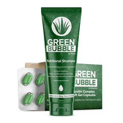 Green Bubble Hair Growth Set by Bubbly (Pack of 3)