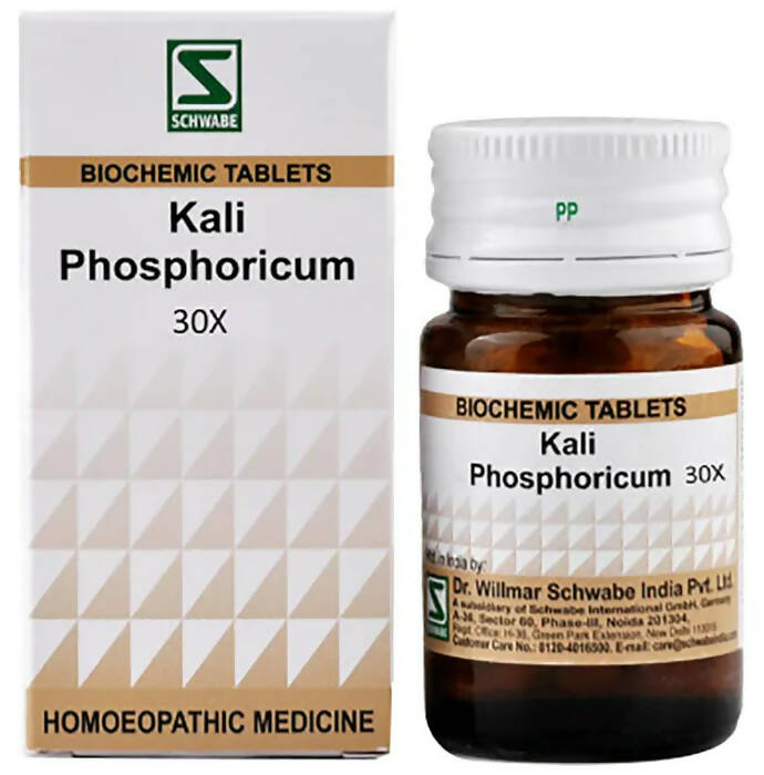 Comprimé biochimique Kali Phosphoricum de Dr. Willmar Schwabe India