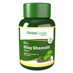 Tabletas de Giloy Ghanvati Herbal Canada