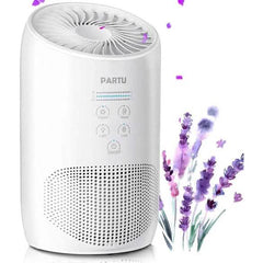 HEPA Air Purifier - Smoke Air Purifiers for Home with Fragrance Sponge
