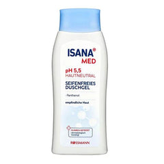 Isana pH 5.5 Shower Gel - Gentle, Microplastic-Free Cleansing for Sensitive Skin - 8.45 fl oz