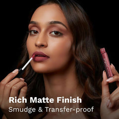Pilgrim Liquid Matte Lipstick with Hyaluronic Acid - Blushing Nude