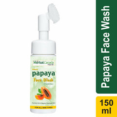 Nettoyant moussant pour le visage au miel et à la papaye Herbal Canada
