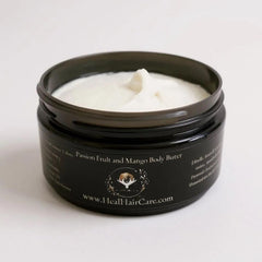 Mango Passion Fruit Body Butter Calms Eczema, Nourishes Dry & Sensitive Skin