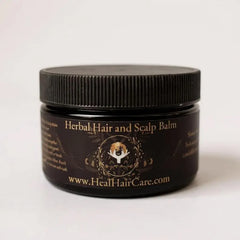 Herbal Hair and Scalp Balm: Shea & Mango Butter, Rosemary Oil