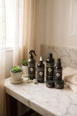 Herbal Hair and Scalp Balm: Shea & Mango Butter, Rosemary Oil