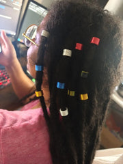 10 Loc Beads: Colorful Hair Jewelry for Dreadlocks, Braids, and Twists