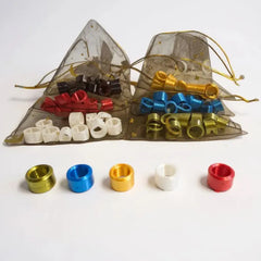 10 Loc Beads: Colorful Hair Jewelry for Dreadlocks, Braids, and Twists