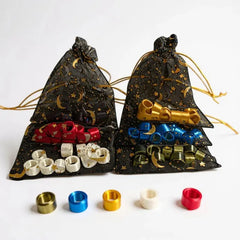 10 Loc Beads: Colorful Hair Jewelry for Dreadlocks, Braids, and Twists