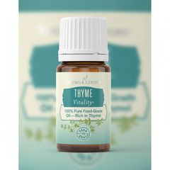 Young Living Thyme Vitality™ — 5ml | Suplemento de aceite esencial con apoyo inmunitario interno y antioxidante