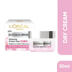 Crème de jour éclaircissante à l’acide glycolique L’Oreal Paris avec SPF 17