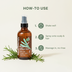 Plant Therapy Rosemary & Rice Water Daily Hair Spray – 4 fl oz (118 mL)