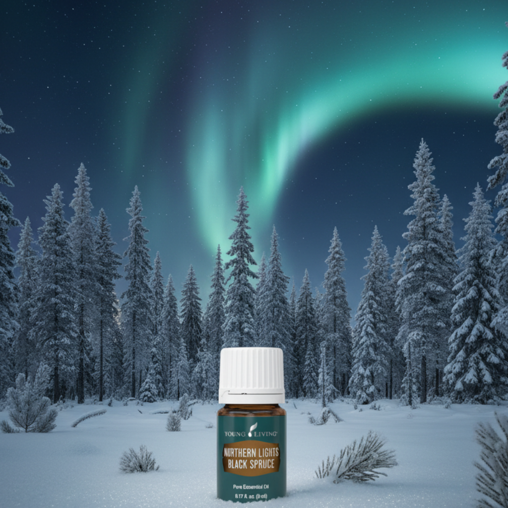 Young Living Northern Lights Black Spruce Essential Oil 5ml Grounding & Uplifting Pure Essential Oil