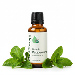 Huile essentielle pure de menthe poivrée biologique Plant Therapy 30mL