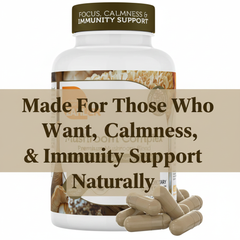 Zahler Mushroom Complex™ – Premium 7-Mushroom Blend | Focus, Calmness & Immunity Support | 60 Capsules