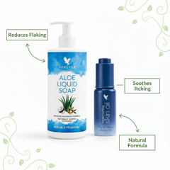 Traitement de la séborrhée - Solution naturelle à l'aloe vera