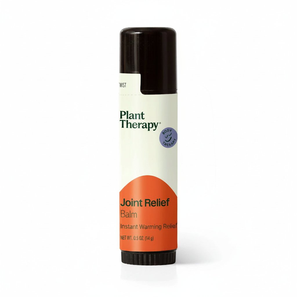Plant Therapy Joint Relief Balm – Instant Warming Relief, 0.5 oz