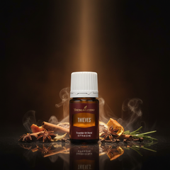 Mélange d’huiles essentielles Young Living Thieves — 5ml | Soutien immunitaire et purifiant