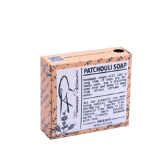 Patchouli Soap Bar natural handmade soap bar packaging