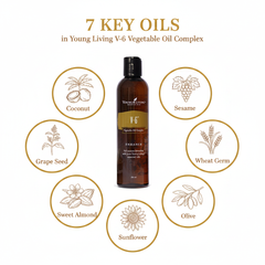 Young Living V-6™ Complexe d’huiles végétales – 236 ml