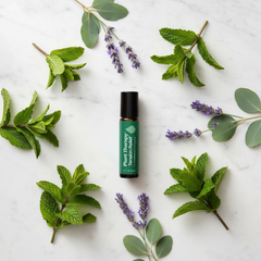 Plant Therapy Mélange d’huiles essentielles pré-dilué Roll-On pour soulager les tensions 10ml
