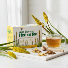 Tisane aux fleurs d'aloe vera