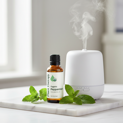 Huile essentielle pure de menthe poivrée biologique Plant Therapy 30mL