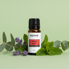 Mélange d'huiles essentielles 100 % pures Revive Allergy Relief 10ml