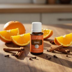 Young Living Orange Premium Essential Oil 15ml | Uplifting Citrus Aromatherapy