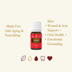 Huile essentielle de myrrhe Young Living 5ml | Aromathérapie à la résine pure