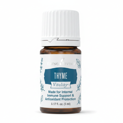 Young Living Thyme Vitality™ — 5ml | Suplemento de aceite esencial con apoyo inmunitario interno y antioxidante