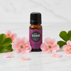 Edens Garden Rose Geranium Essential Oil Pelargonium roseum 100% Pure 10 mL
