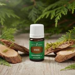 Huile essentielle de hinoki Young Living 5ml Ancrage, purification et aromathérapie boisée