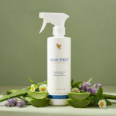Forever Aloe First Spray - Soulagement naturel contre la varicelle et les irritations cutanées