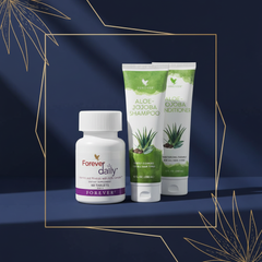 produit naturel de Forever Living pour les cheveux clairsemés