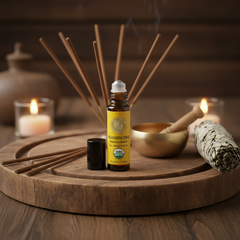 Silk Road Organic Huile essentielle d’encens en roll-on 10mL