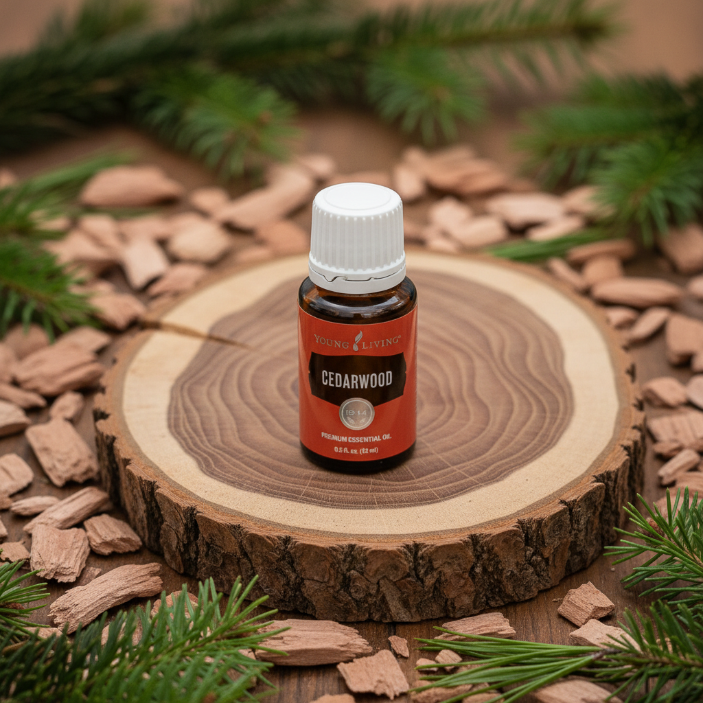 Young Living Cedarwood Premium Essential Oil – 100% Pure (15 ml)