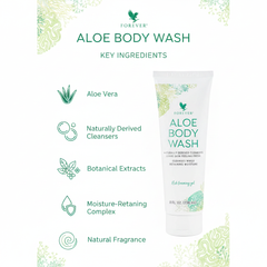 Forever™ Aloe Body Wash | Moisture-Retaining Natural Body Wash