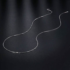 Italian Sterling Silver Box Chain