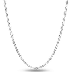 Italian Sterling Silver Mariner Link Chain