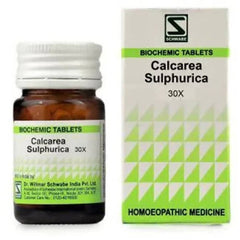 Comprimés biochimiques Calcarea Sulphurica Dr. Willmar Schwabe India