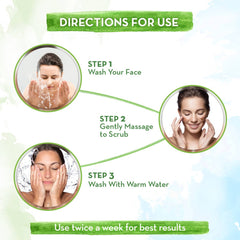 Exfoliante facial con vitamina C y nuez de Mamaearth