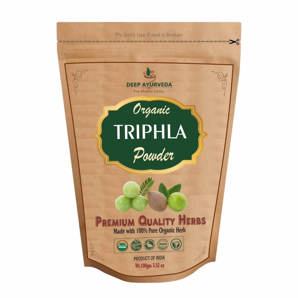 Poudre de triphala biologique Deep Ayurveda