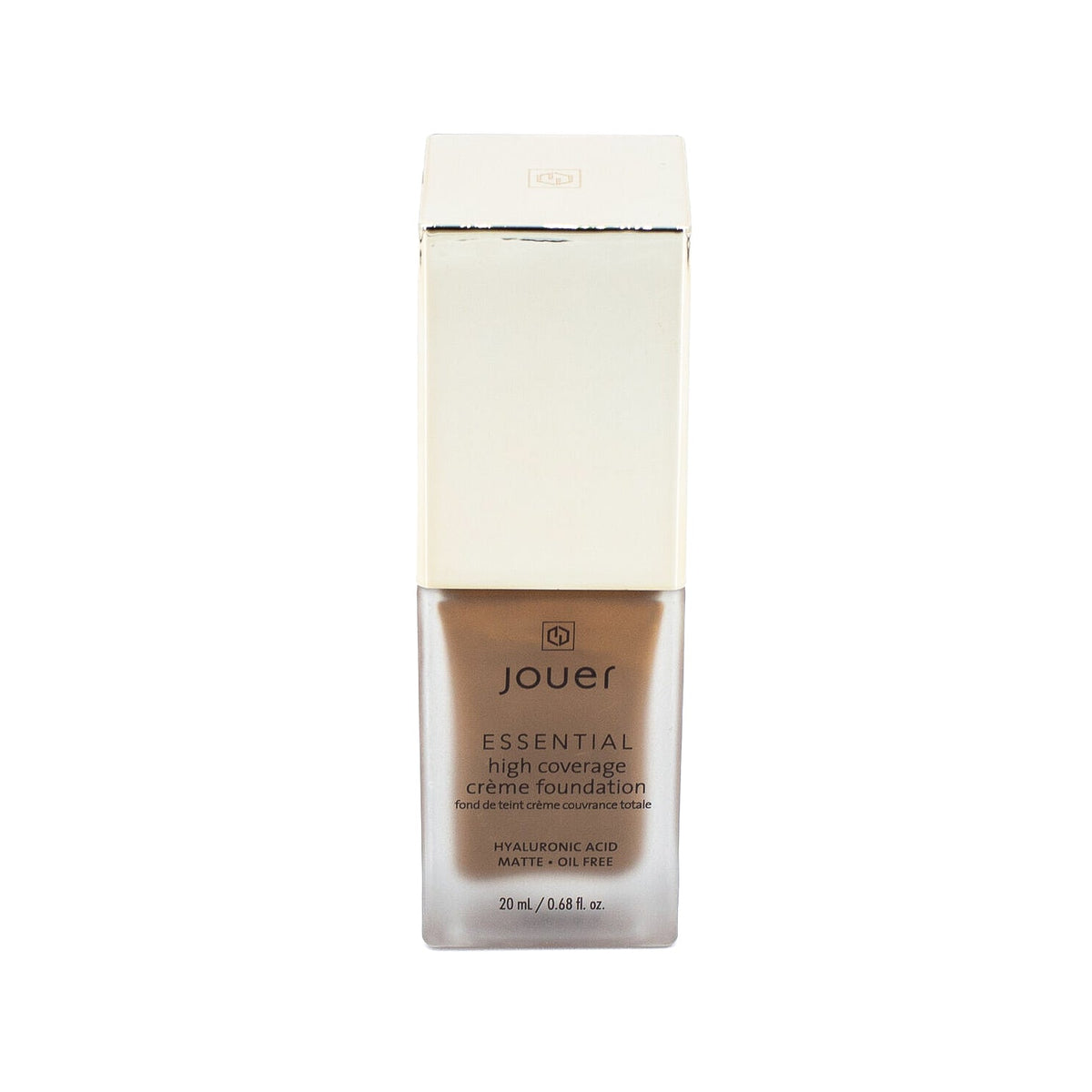 Base de maquillaje en crema de cobertura alta Essential de jouer ESPRESSO 0.68oz - Caja imperfecta