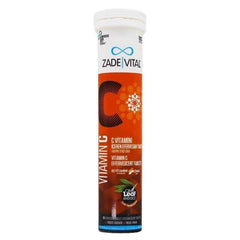 Comprimidos efervescentes de vitamina C Zade Vital - Refuerzo del sistema inmunitario y de la salud general